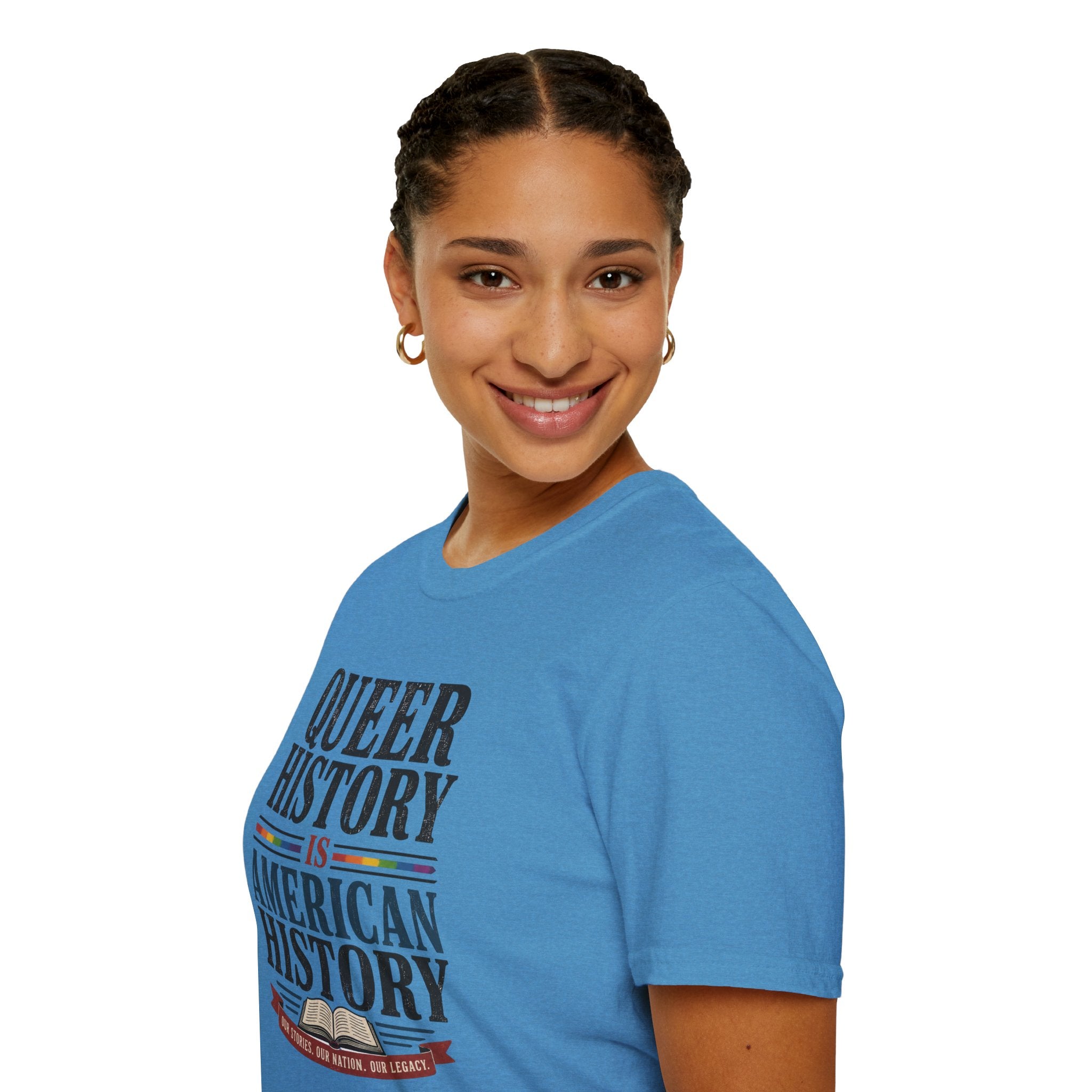 Queer History Is American — Graphic T-Shirt