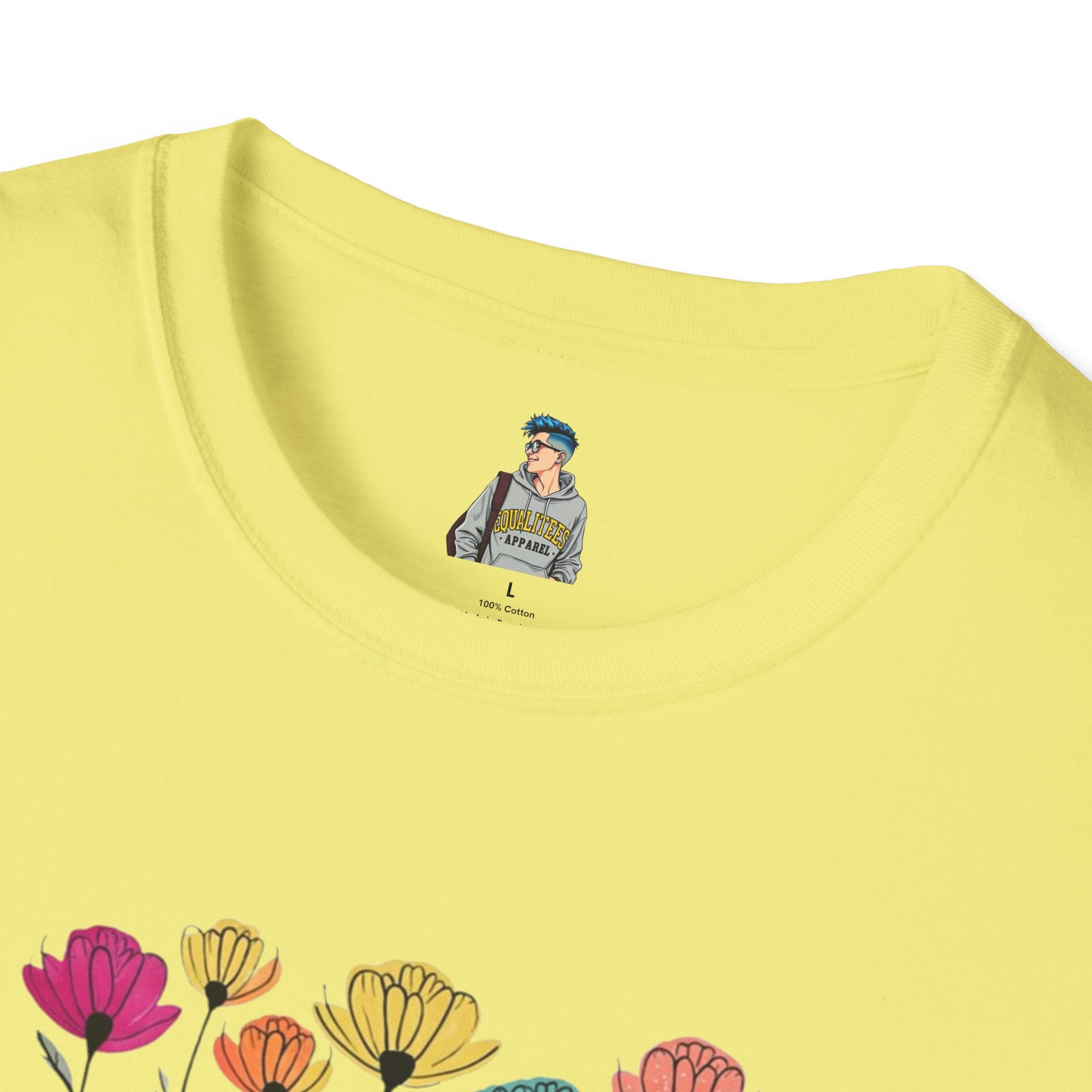 Floral 'Momma' Unisex Softstyle T-Shirt - Perfect for Mother's Day & Everyday Wear
