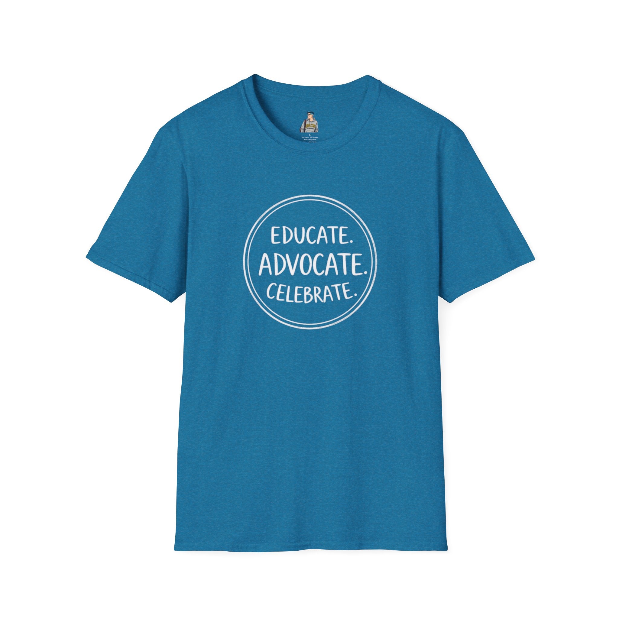 Unisex Incognito Pride T-Shirt - Educate. Advocate. Celebrate.
