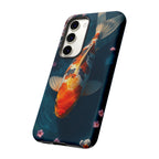 Peaceful Koi Cherry Blossom Tough Cases For Android & iPhone