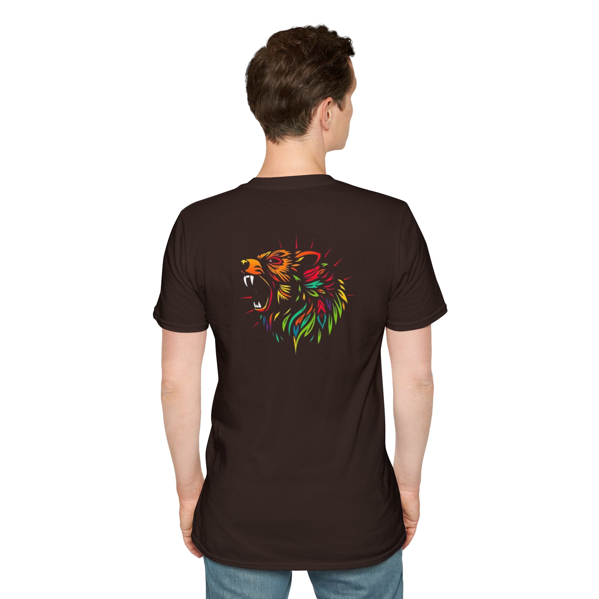 Native Bear Pride Unisex Softstyle T-shirt