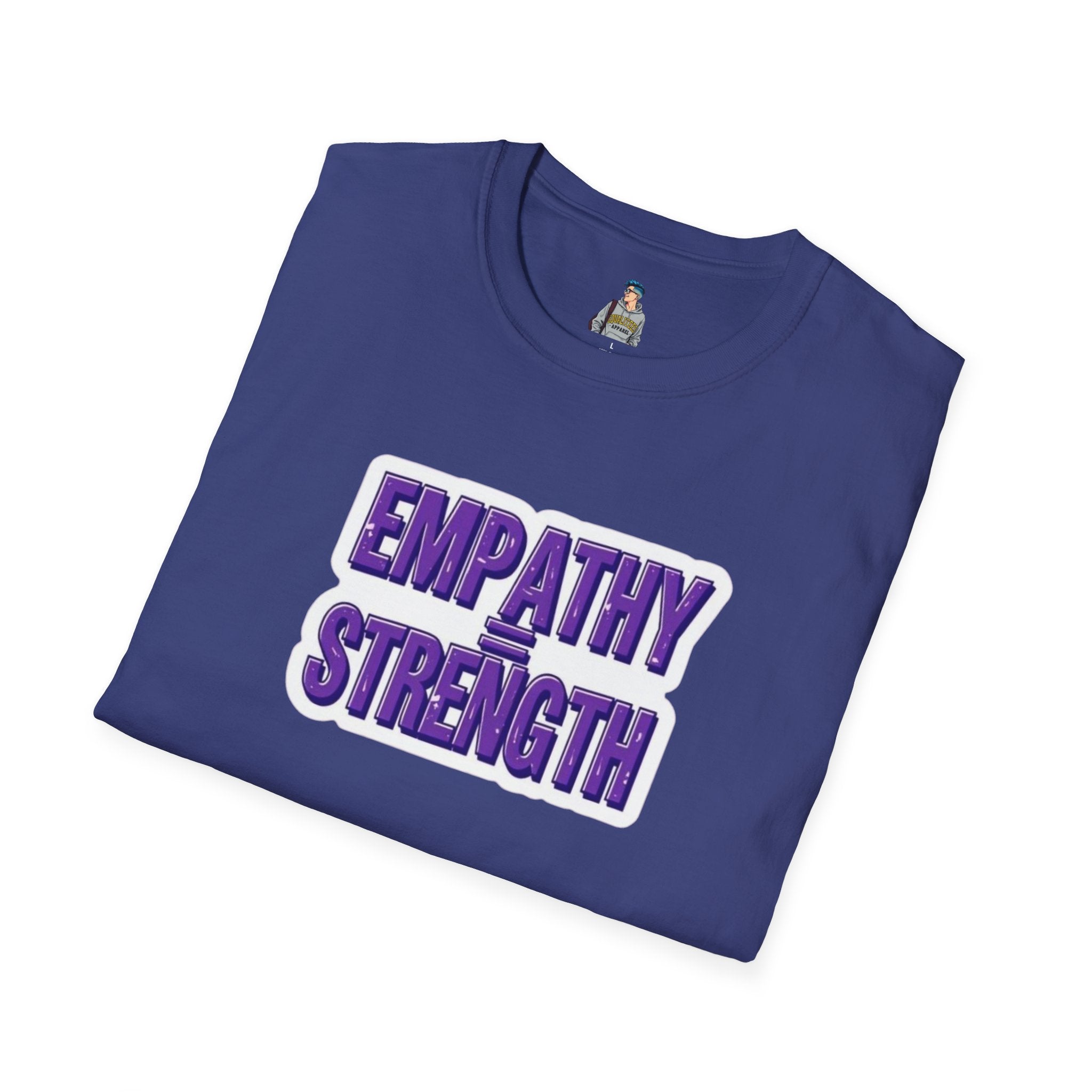Empathy Equals Strength Unisex Softstyle T-Shirt - Inspirational Apparel for Everyday Comfort