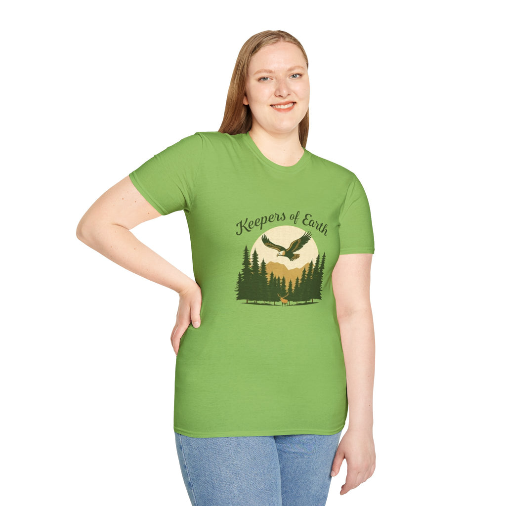 Keepers of the Earth Eagle and Elk T-shirt