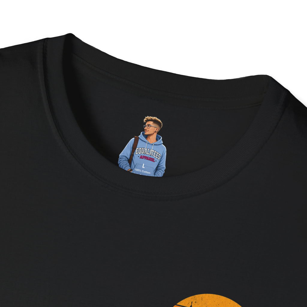 Unisex Softstyle T-Shirt - 'I'd Rather Be Camping' Adventure Tee