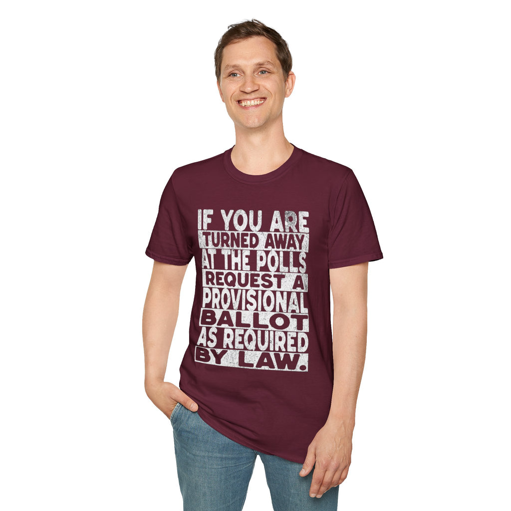Know Your Rights Voter English T-Shirt