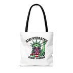 Stay Hydrated, Resist Fascism Design - Tote Bag