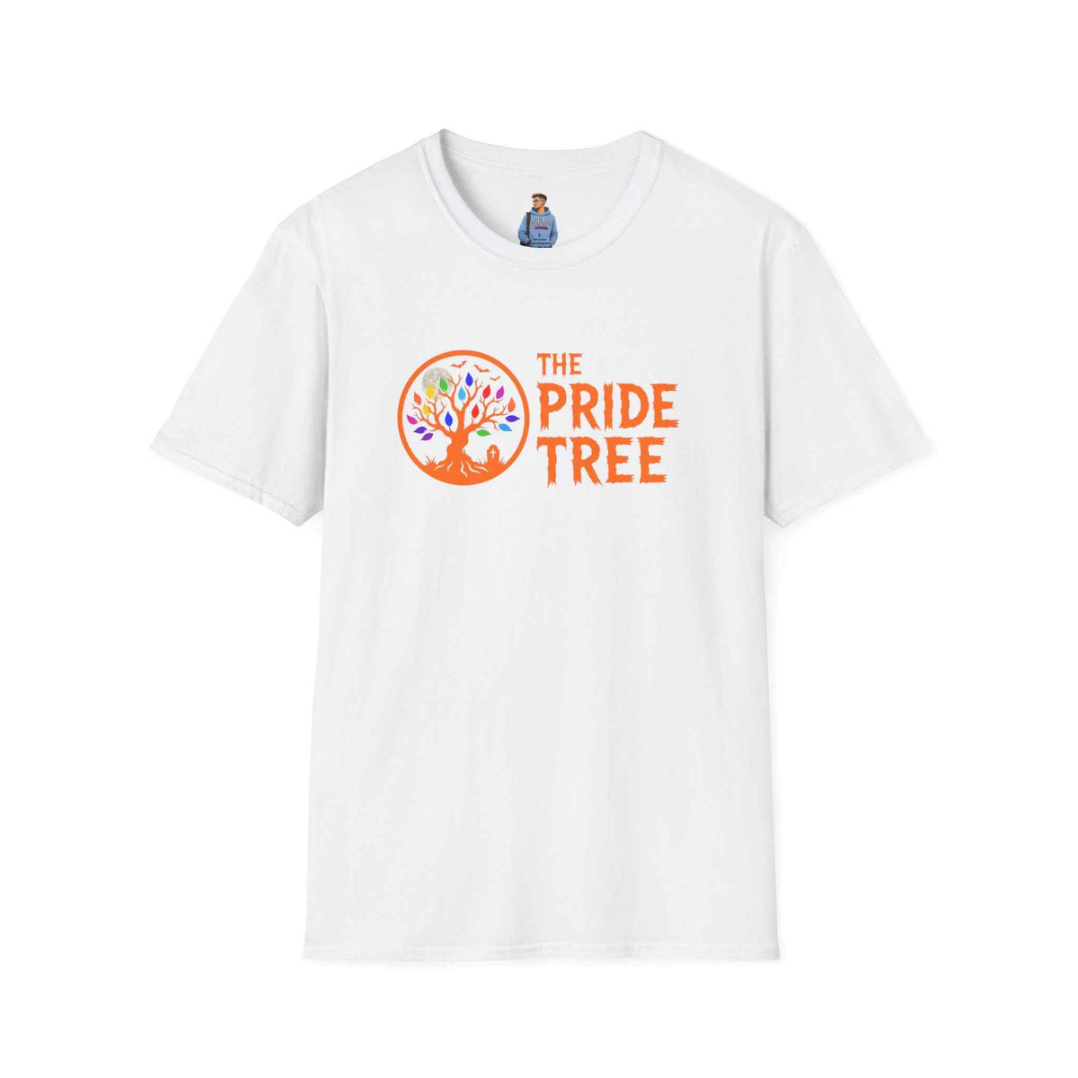 Orange Halloween Logo Pride Tree T-Shirt