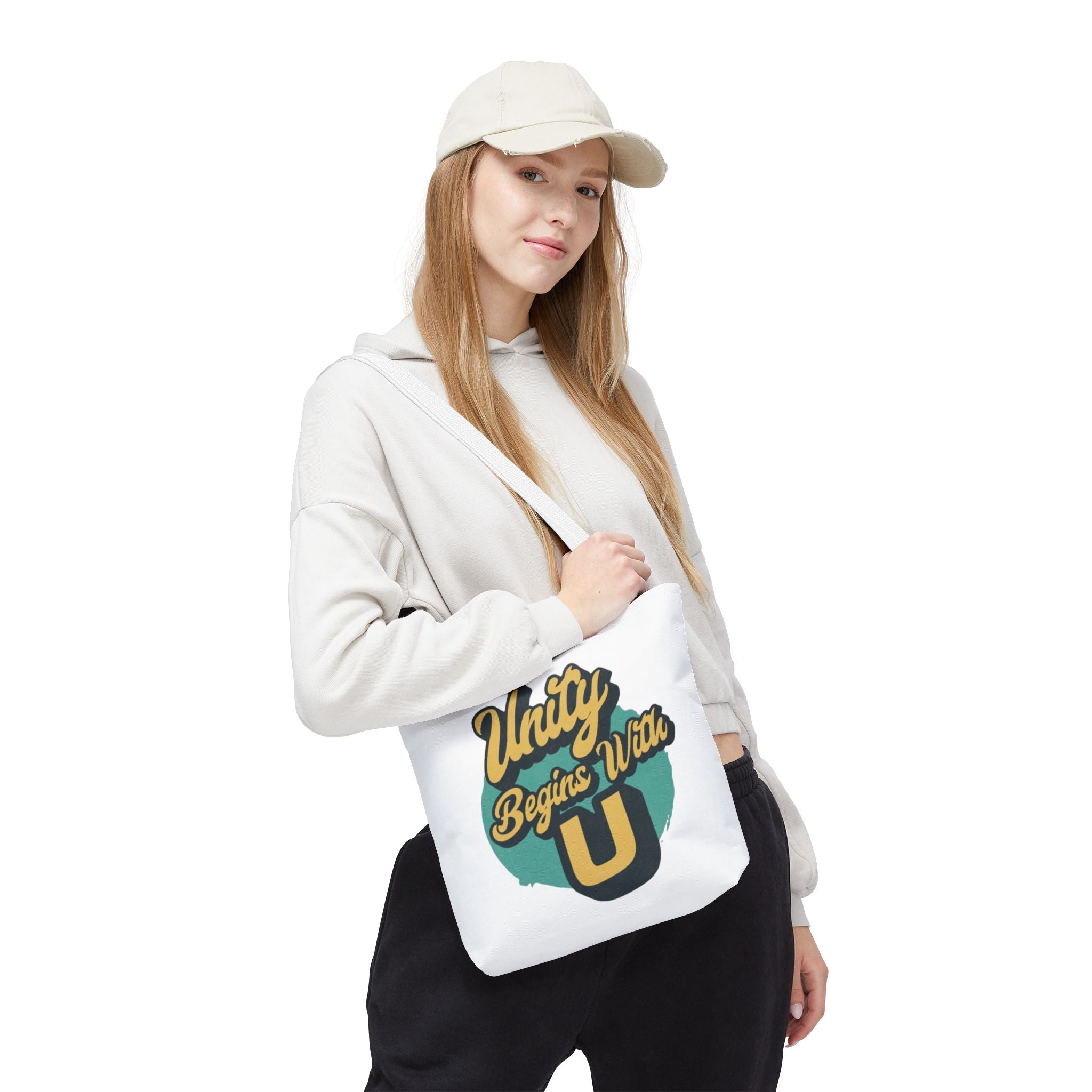 Unity Begins With U Design Tote Bag