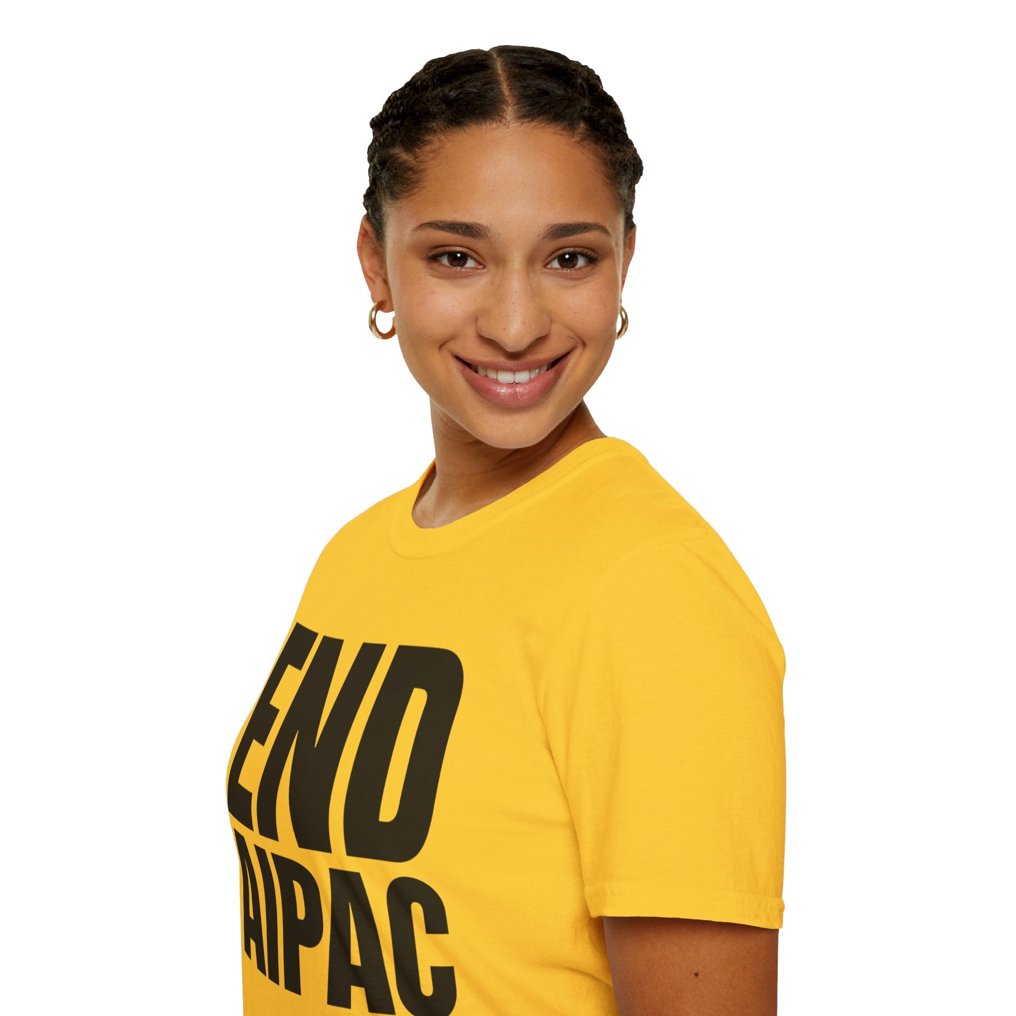 END AIPAC Bold Protest T-Shirt