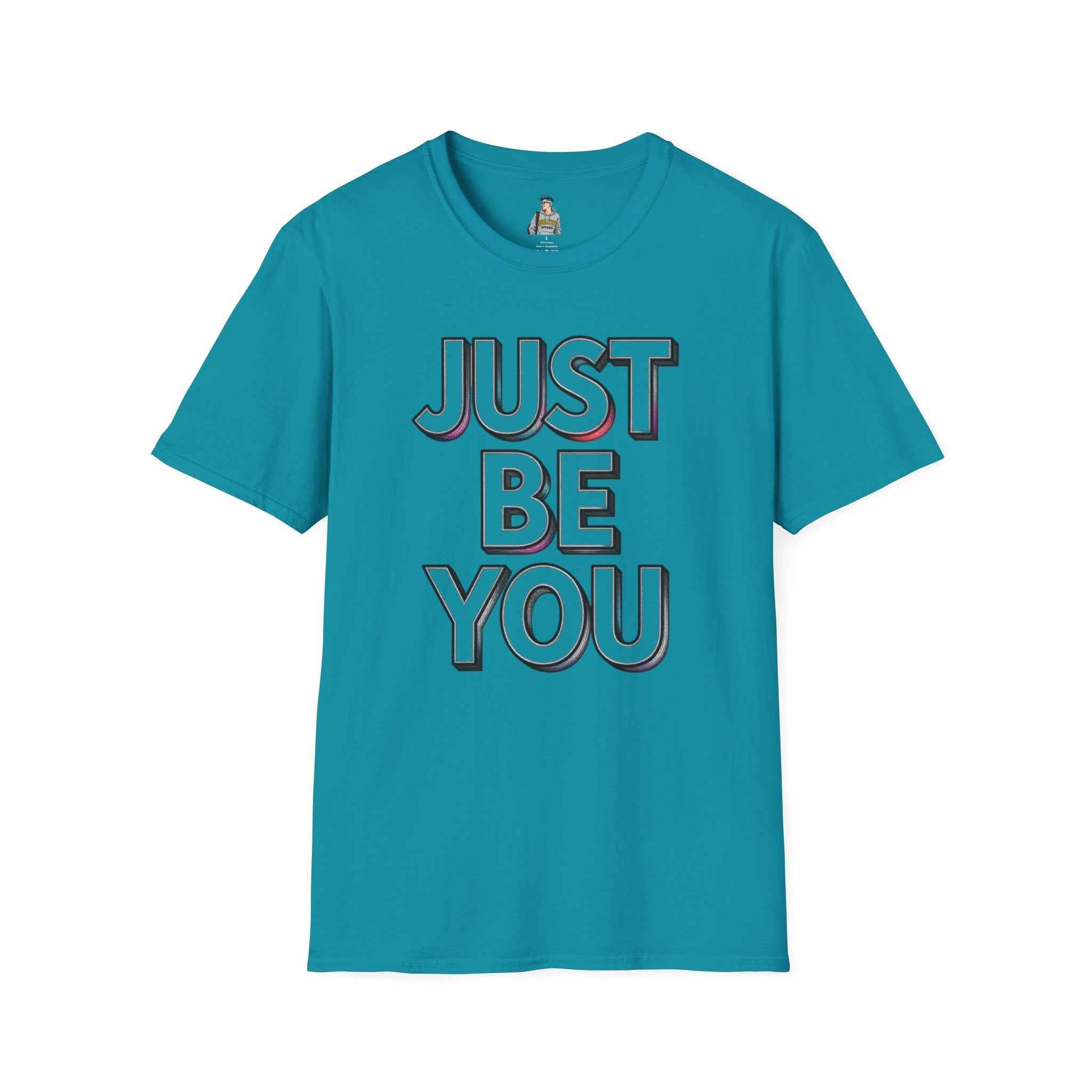 Just Be You T-Shirt — Inspirational Minimalist Graphic Tee