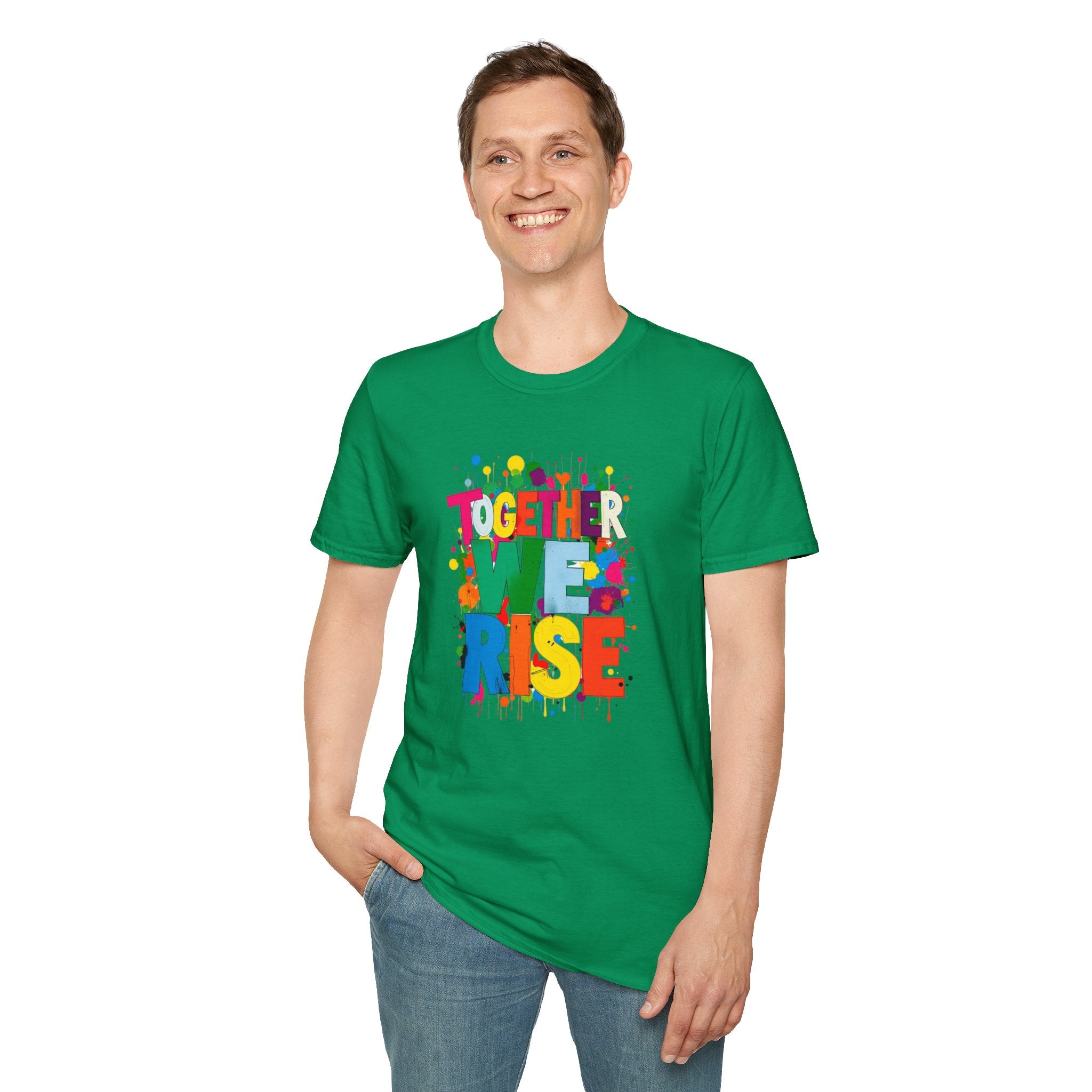 Together We Rise Unisex Softstyle T-Shirt