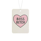 Boss Bitch Funny Bold Car Air Freshener