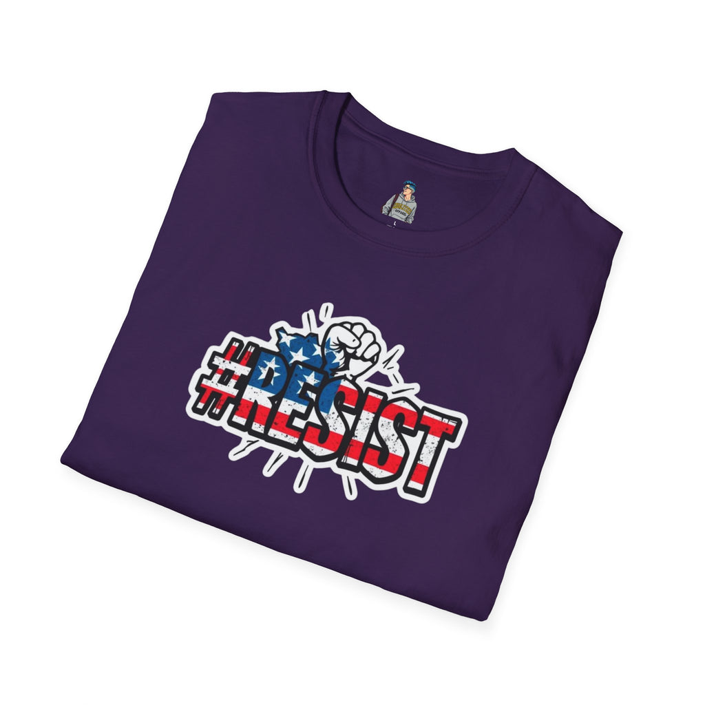 Unisex Softstyle T-Shirt - 'Fascists Feed on Fear, Starve Them' Protest Tee