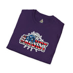 Unisex Softstyle T-Shirt - 'Fascists Feed on Fear, Starve Them' Protest Tee