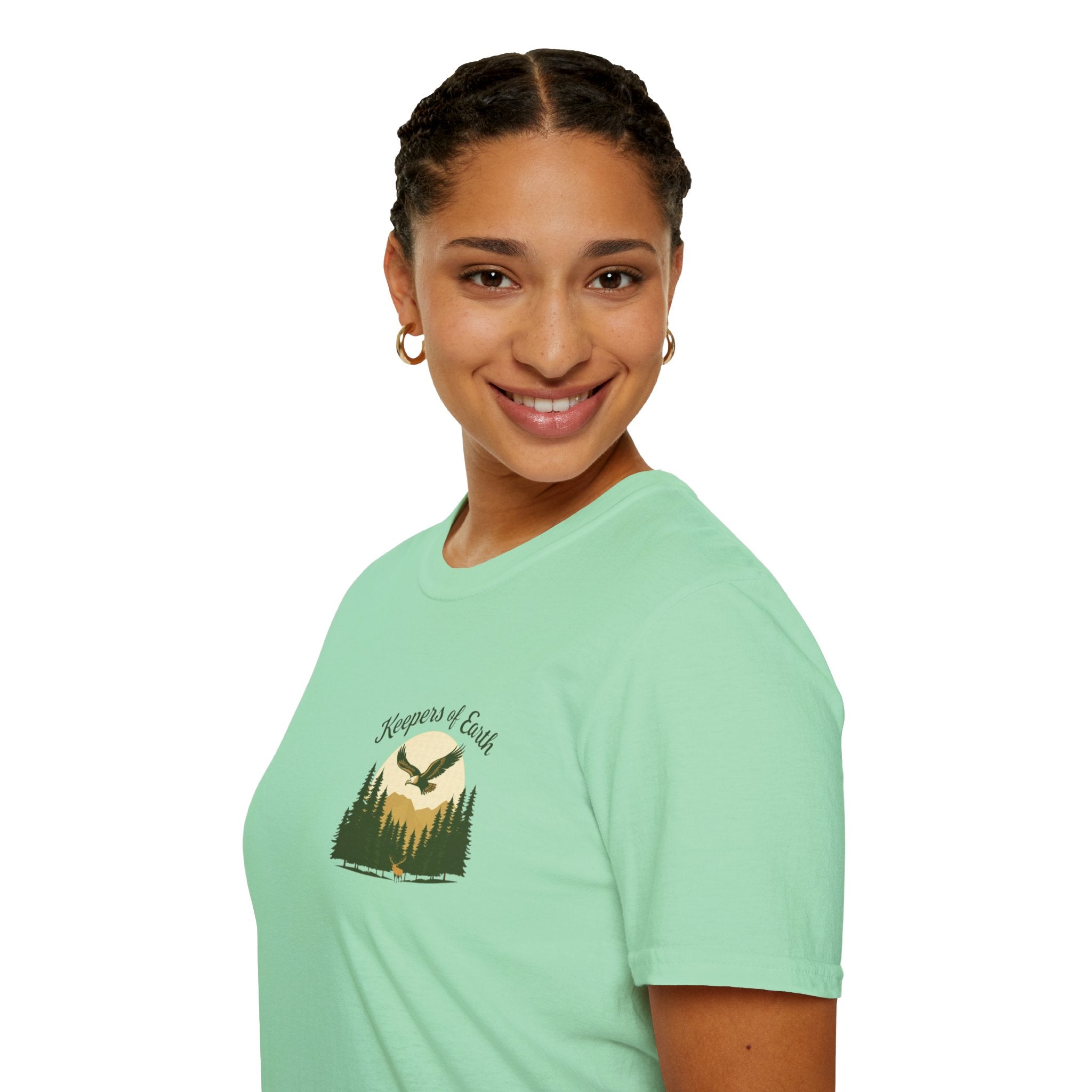 Keepers of the Earth Eagle and Elk T-shirt