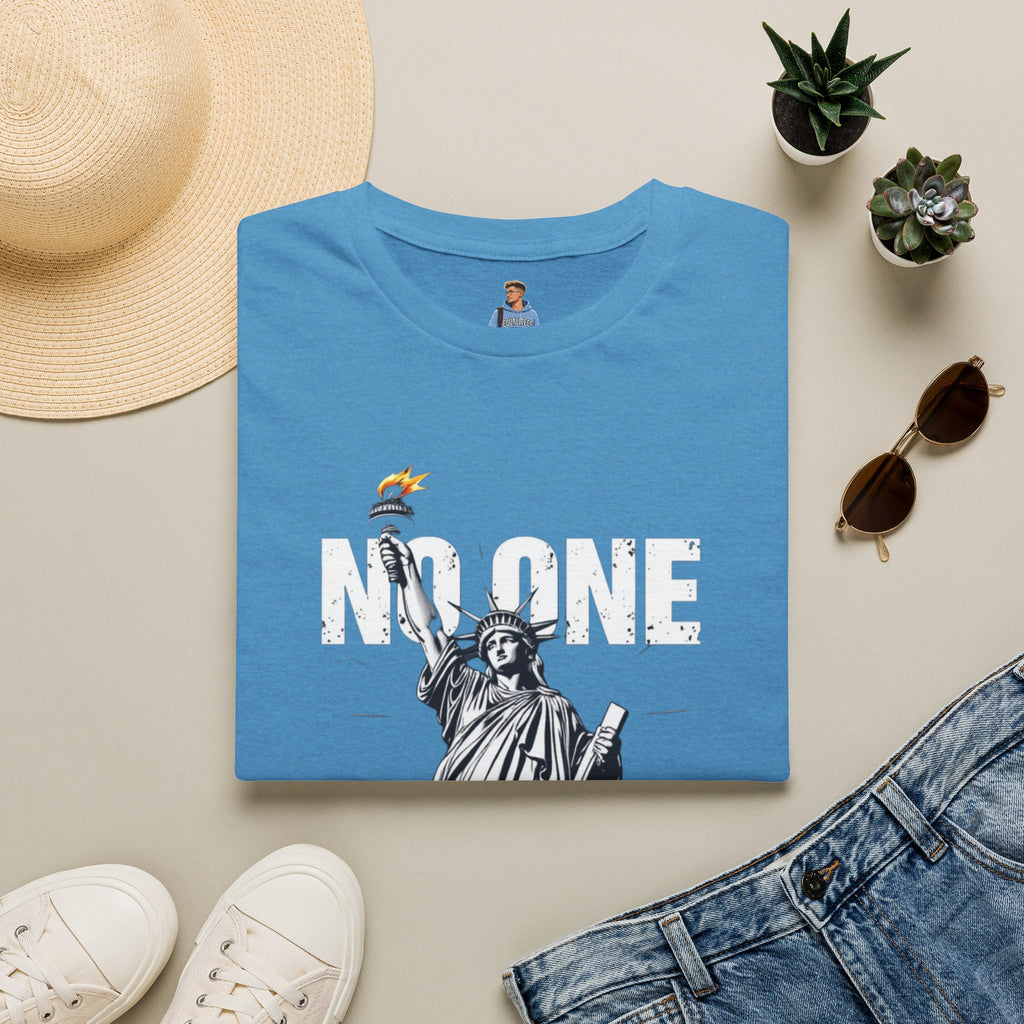 No One Is Illegal Graphic T-shirt