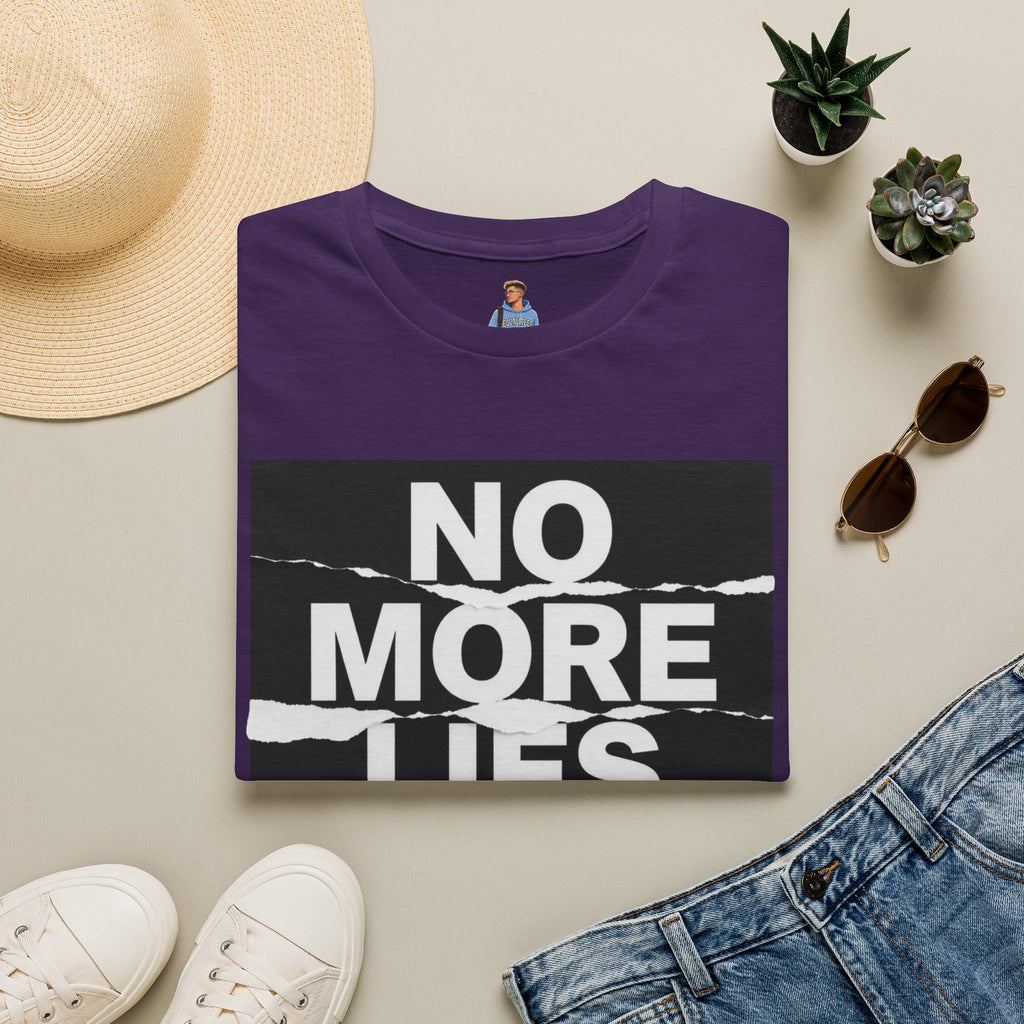 No More Lies T-Shirt — Bold Protest Graphic Tee