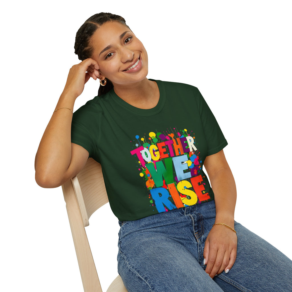 Together We Rise Unisex Softstyle T-Shirt