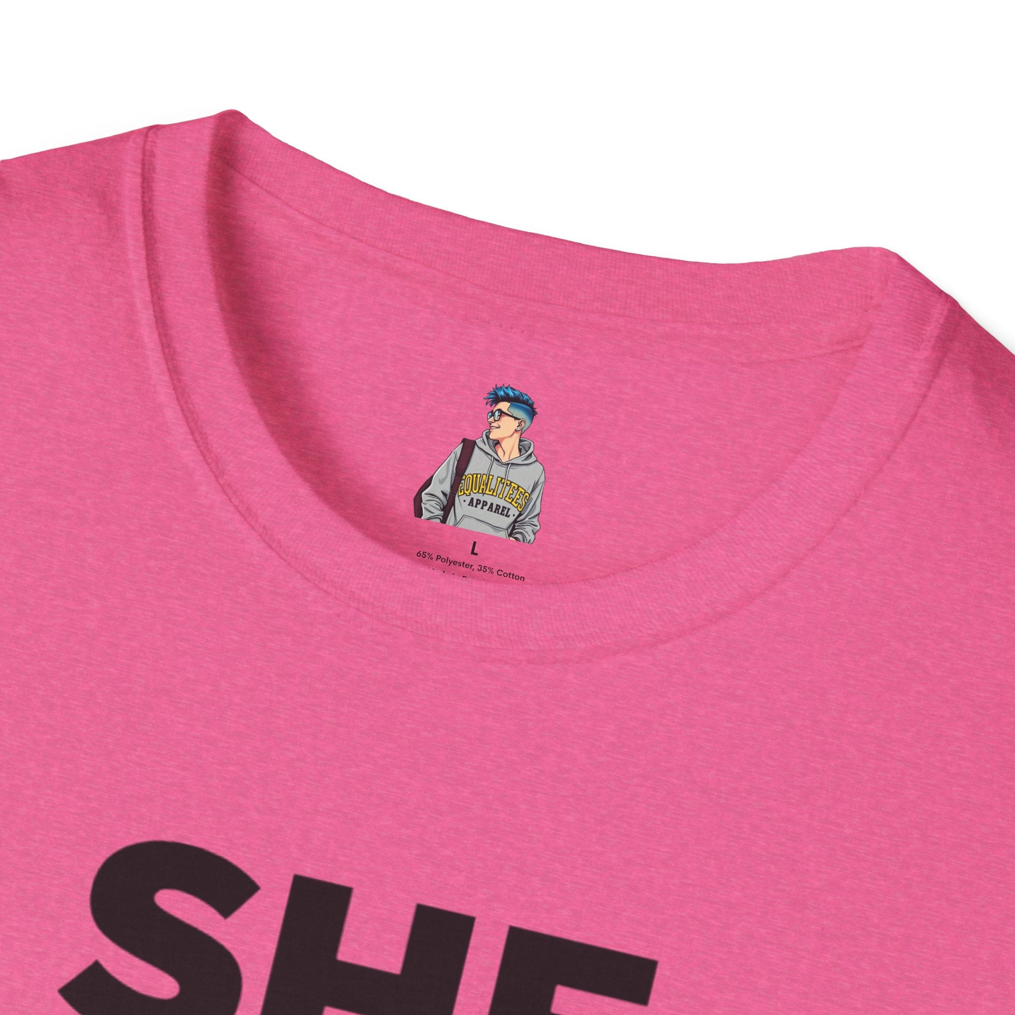 She Said Stop T-Shirt - Bold Statement Tee for Consent Awareness