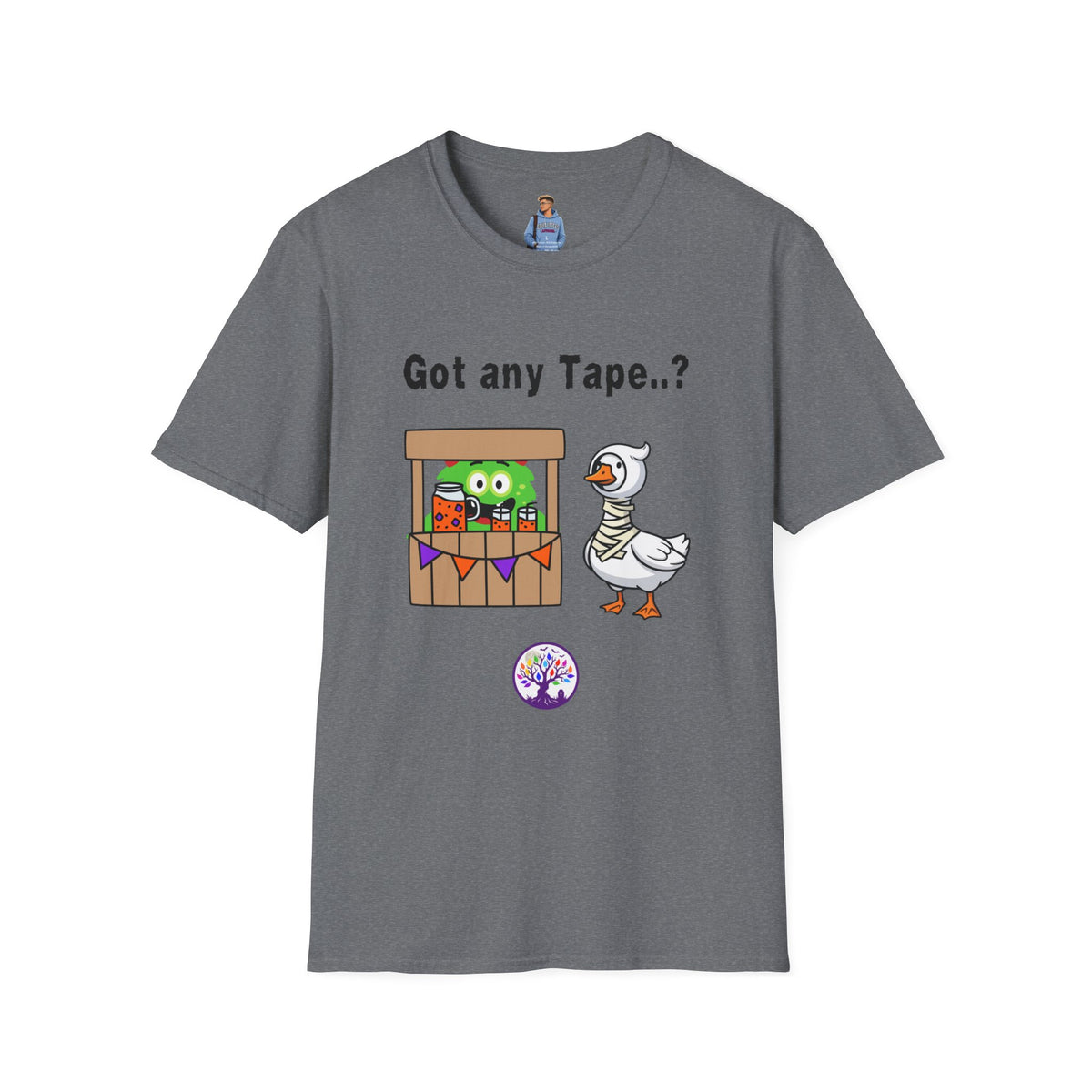 Got any Tape..? Mummy Goose & Monster Halloween T-Shirt