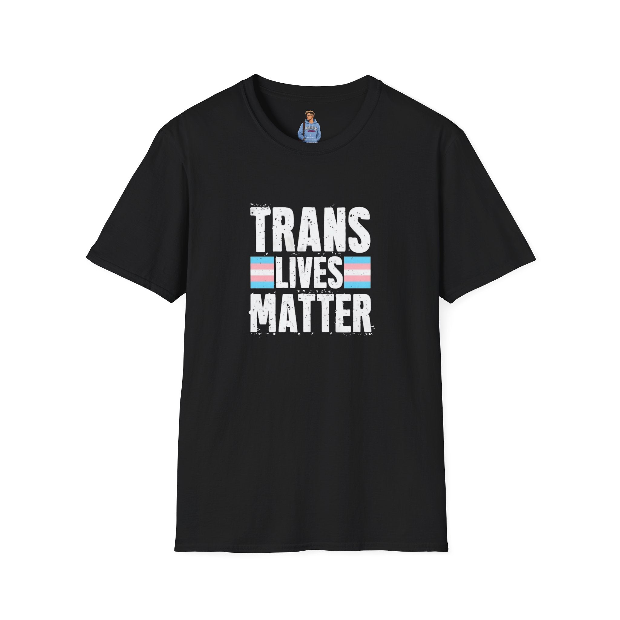 Trans Lives Matter Unisex Softstyle T-Shirt - Support LGBTQ+ Rights