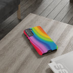 Rainbow Swirl Tough Case for Android