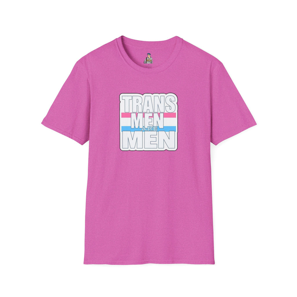 Unisex Softstyle T-Shirt - 'Trans Men Are Men' Statement Tee