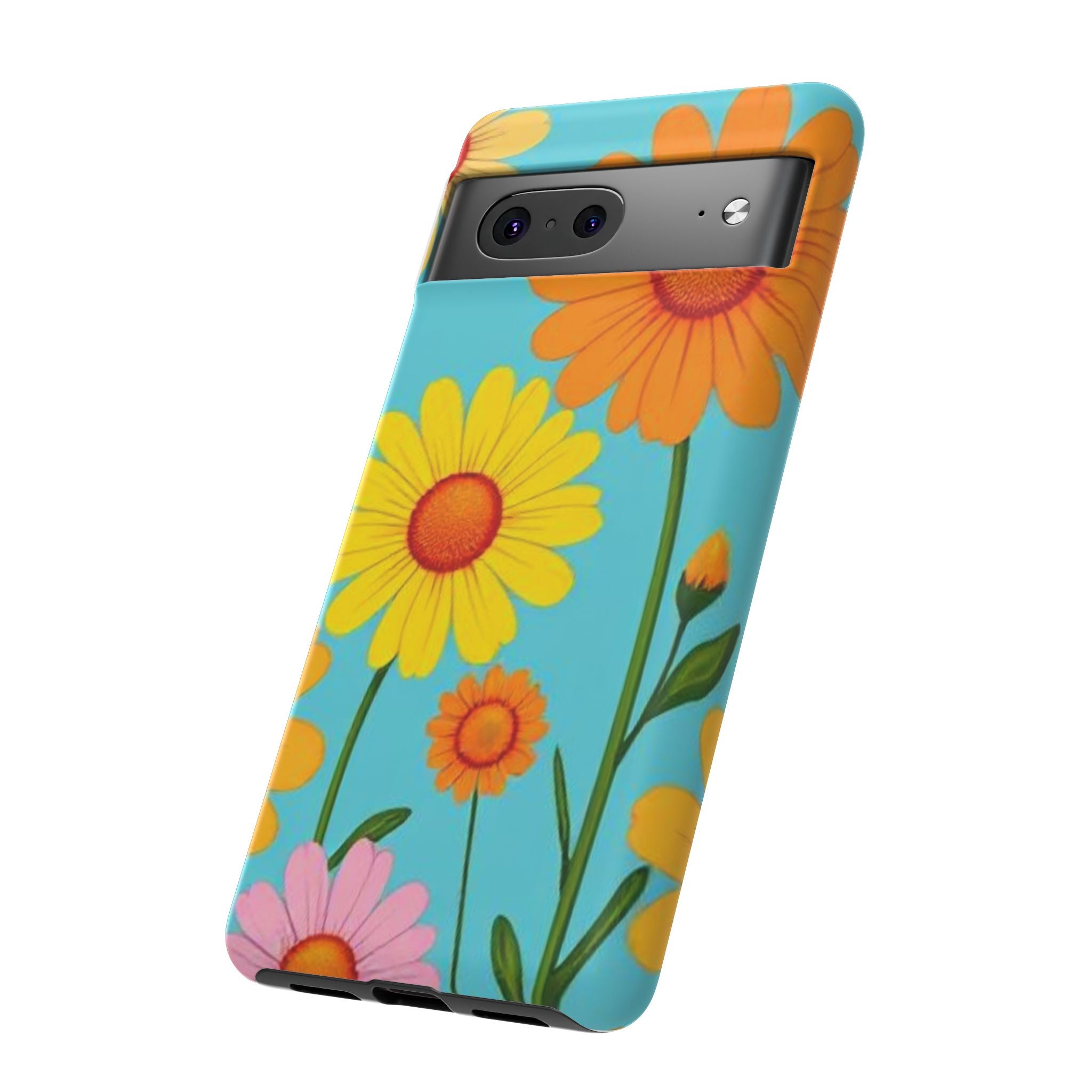 Floral Daisy Tough Case for Android