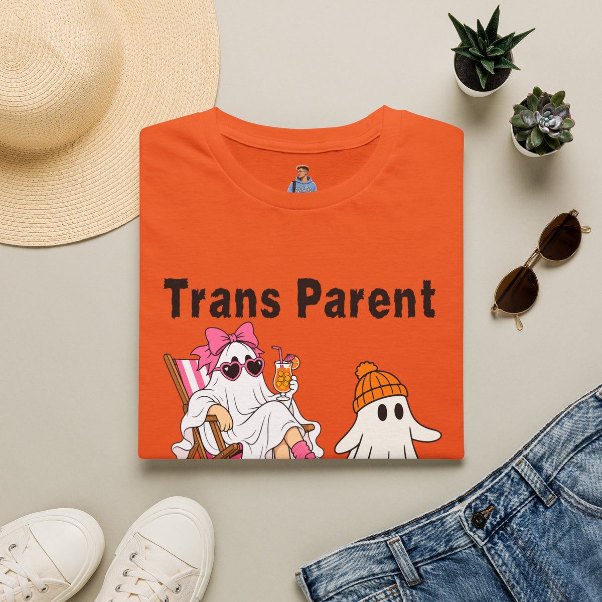 Trans Parent 3 Halloween Pride Tree Las Vegas T-Shirt