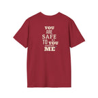 Safety Pin Know That You Are Loved Inspirational Tee Unisex Softstyle T-Shirt