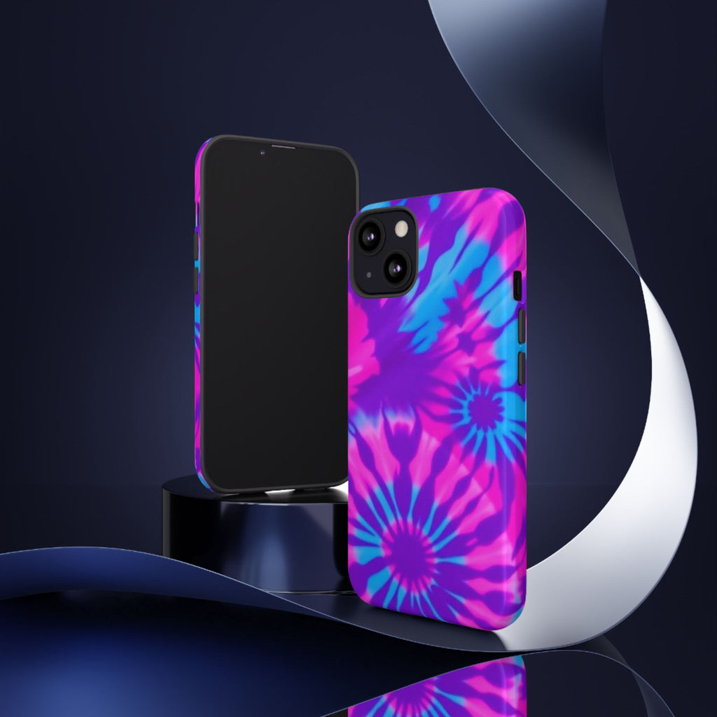 Tie-Dye Floral Phone Case for iPhone
