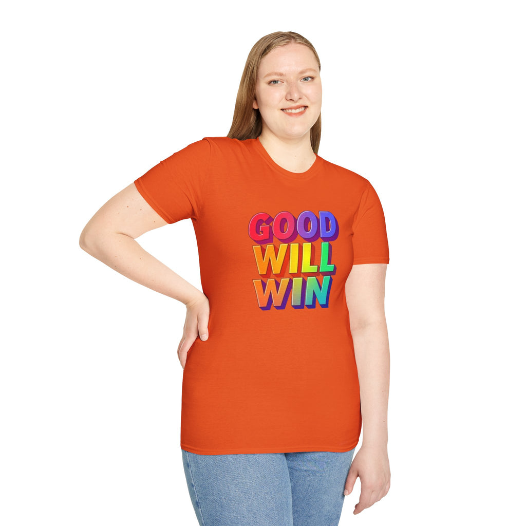 Rainbow Good Will Win T-shirt