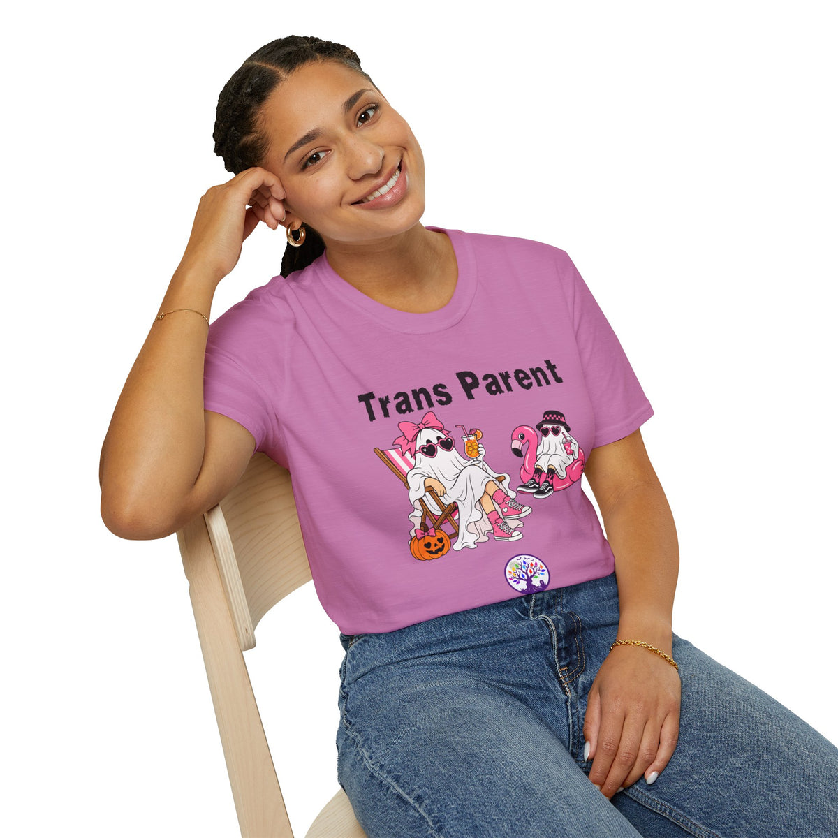 Trans Parent 2 Halloween Pride Tree Las Vegas T-Shirt