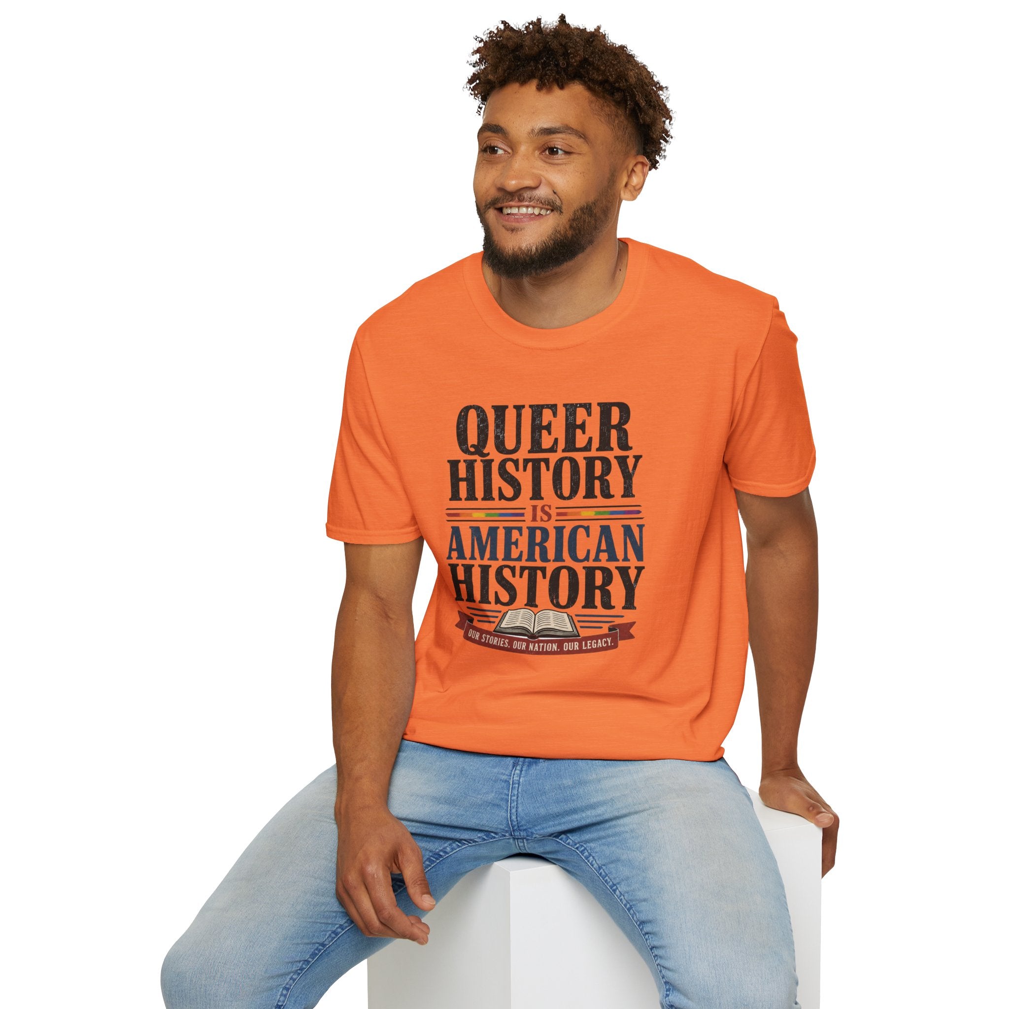 Queer History Is American — Graphic T-Shirt