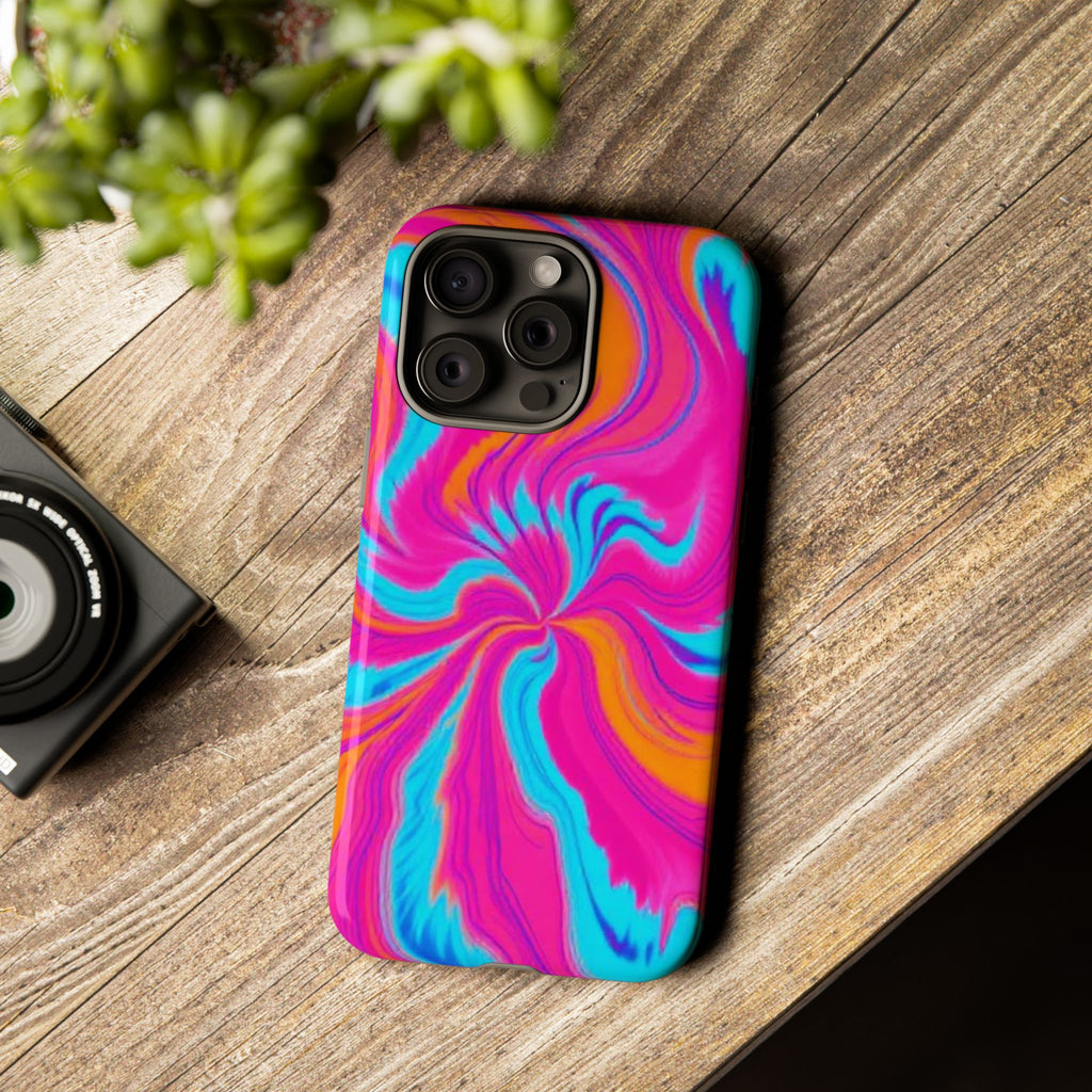 Psychedelic Swirl Tough Phone Case for iPhone