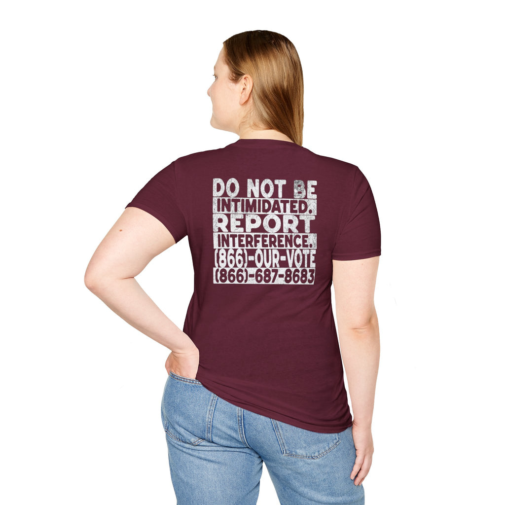 Know Your Rights Voter English T-Shirt
