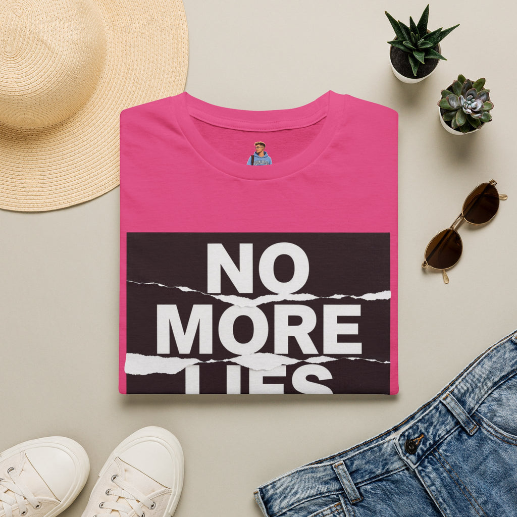 No More Lies T-Shirt — Bold Protest Graphic Tee