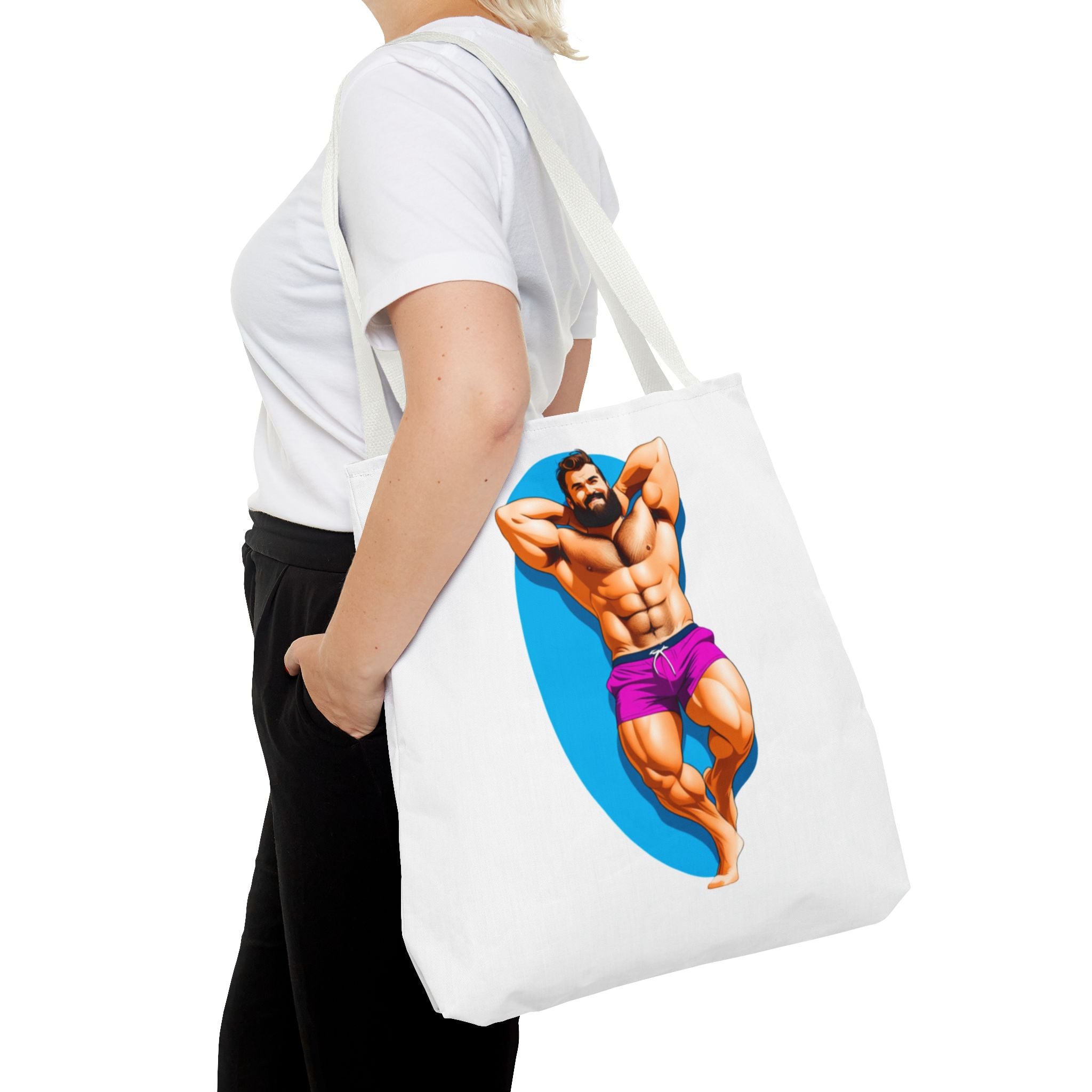 Beach Bear Design - Tote Bag