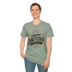 Juneteenth T-Shirt - "Happy Juneteenth" Fireworks Celebration Tee