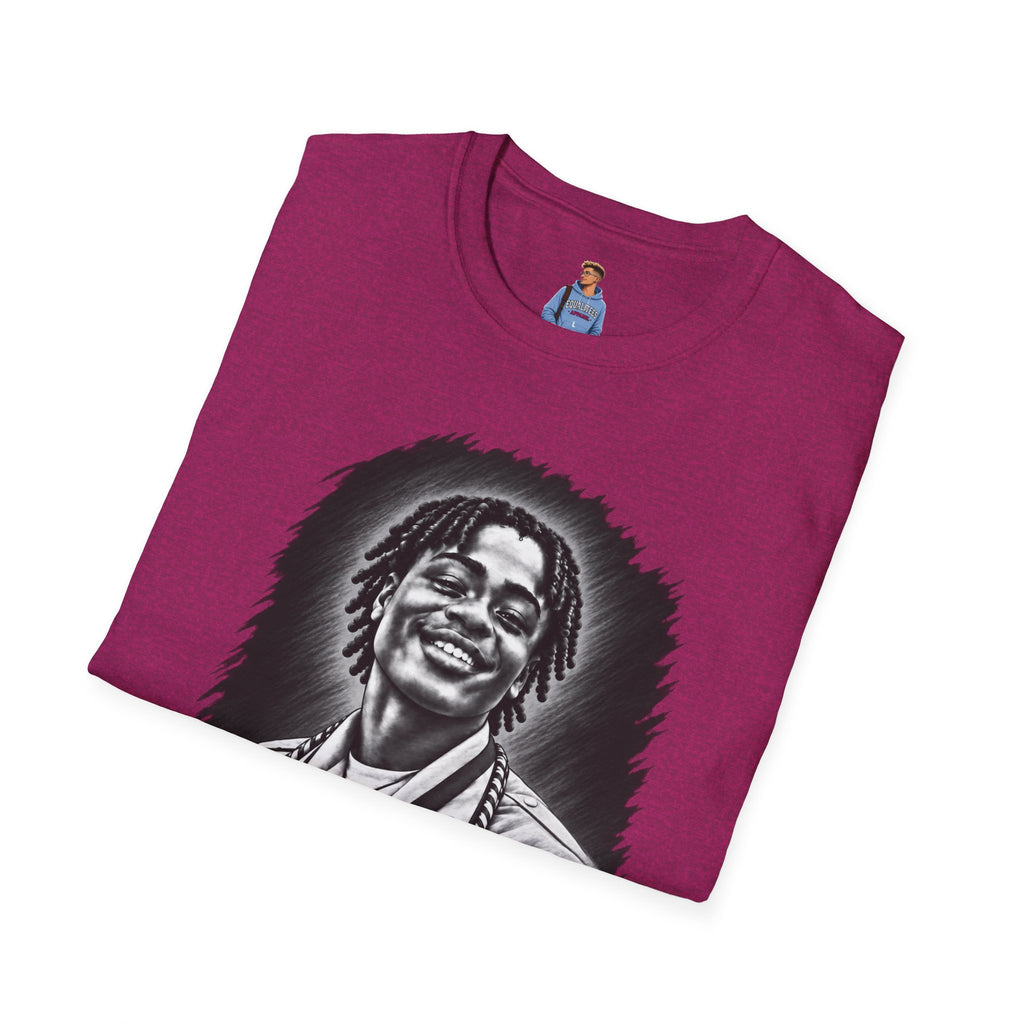 Smiling Portrait Front - In Memory of Pierre Damas Bel T-Shirt