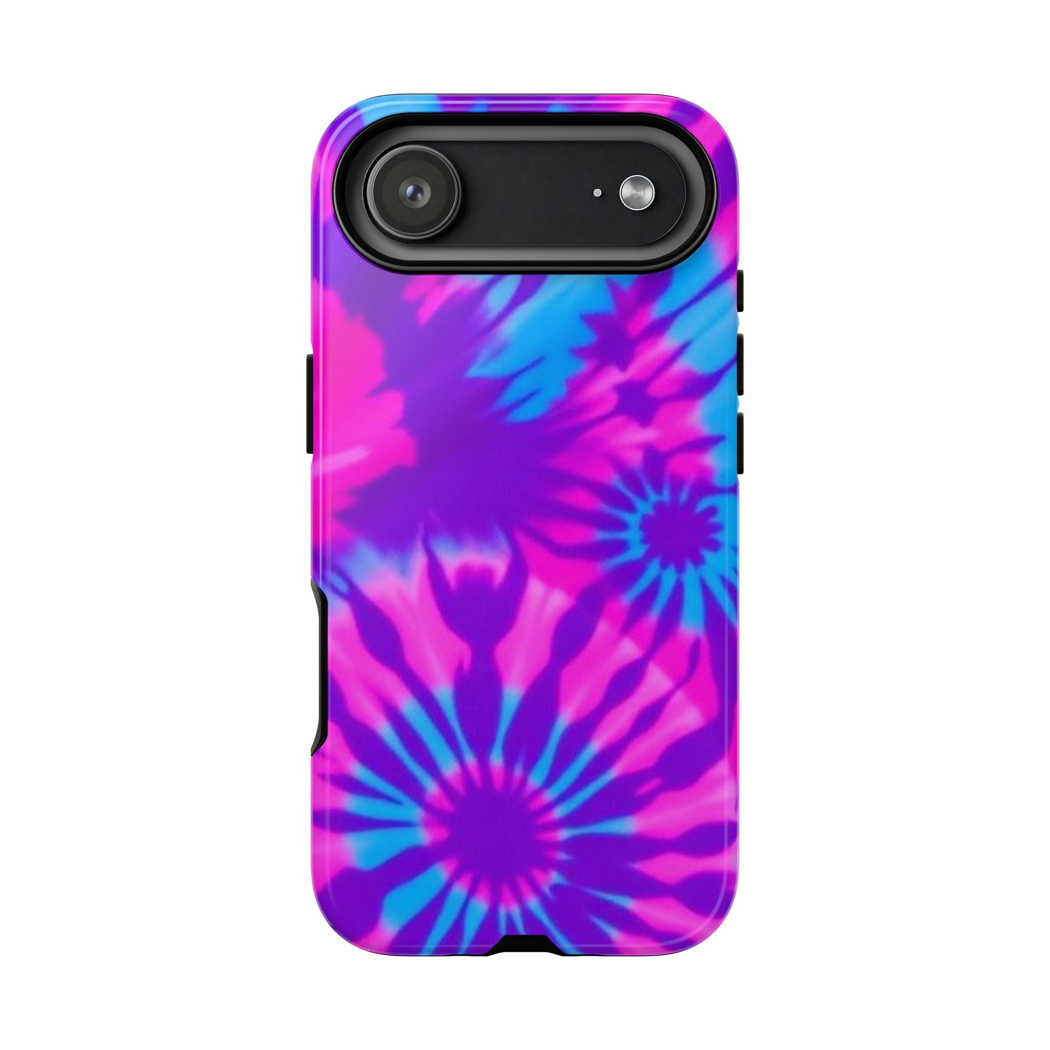 Tie-Dye Floral Phone Case for iPhone