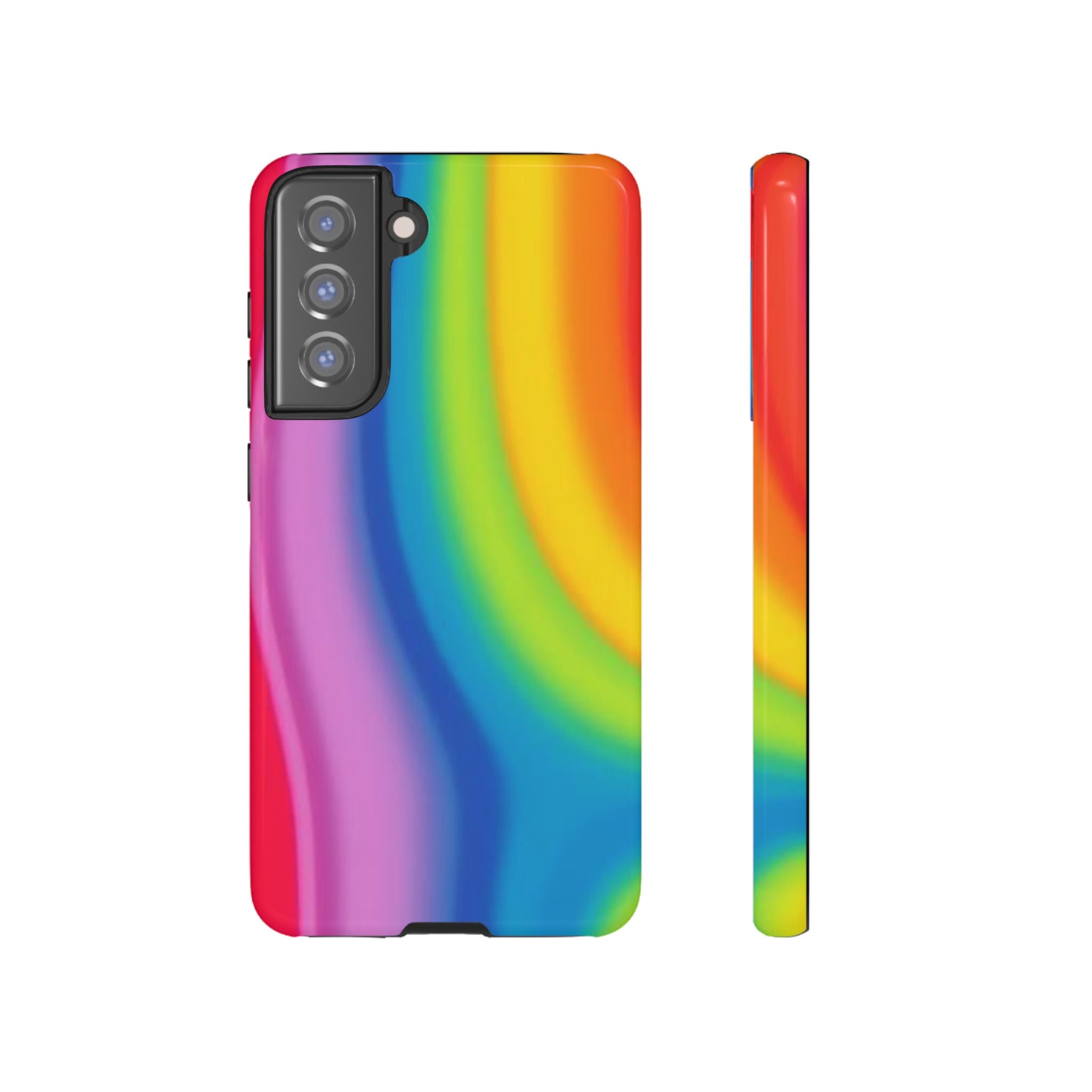Rainbow Swirl Tough Case for Android