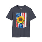 American Patriots Stand Behind Ukraine Unisex Softstyle T-Shirt