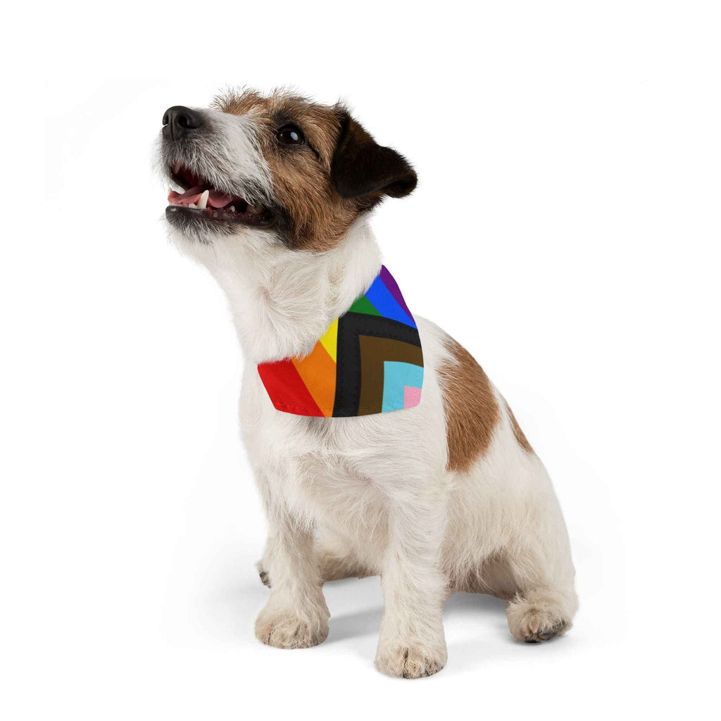 Inclusive Pride Flag Pet Bandana - Strut Your Mut