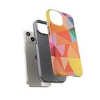 Colorful Geometric Tough Phone Case for iPhone