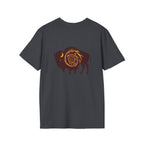 Buffalo Spiral Design Unisex Softstyle T-shirt