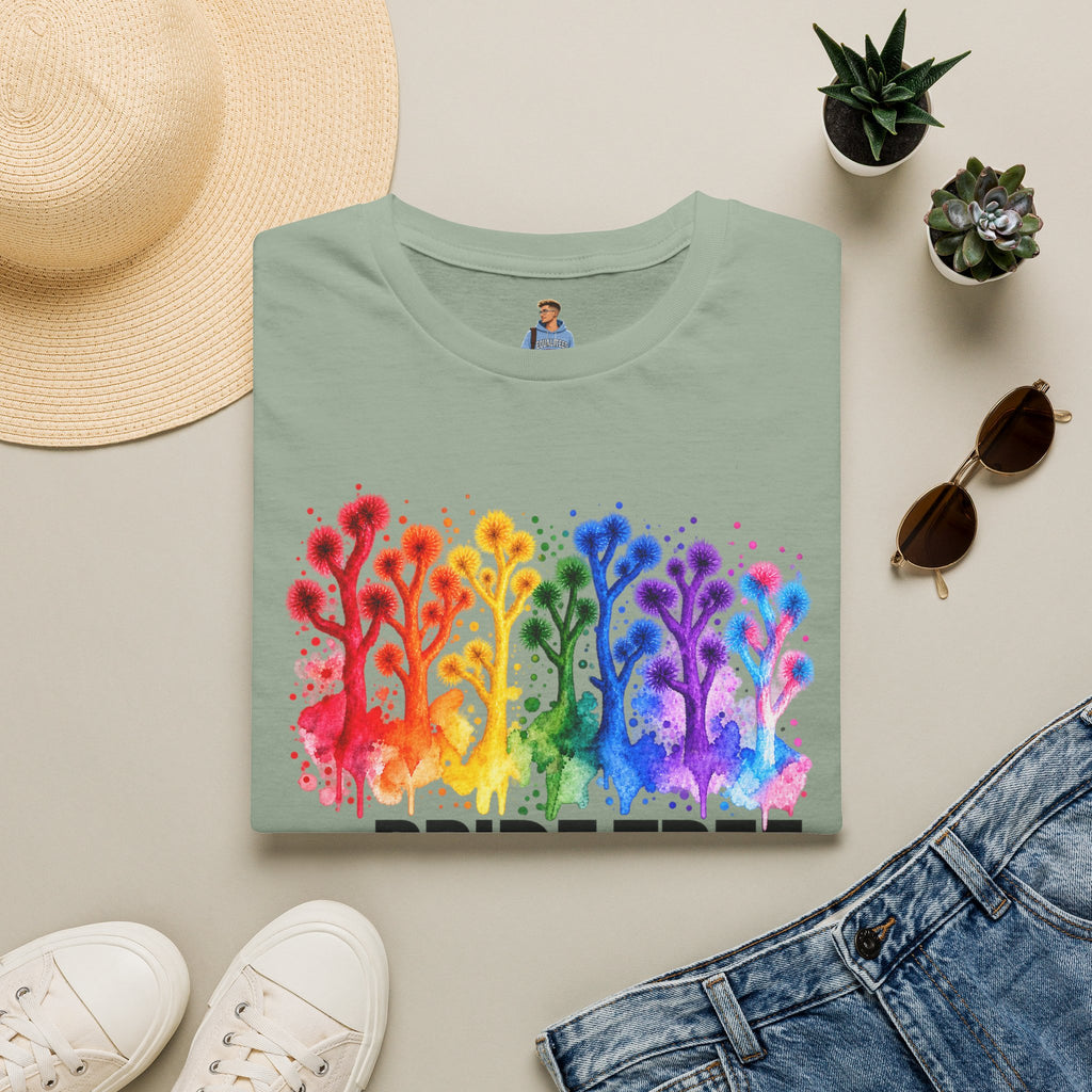 Pride Tree Las Vegas T-Shirt - Black Text