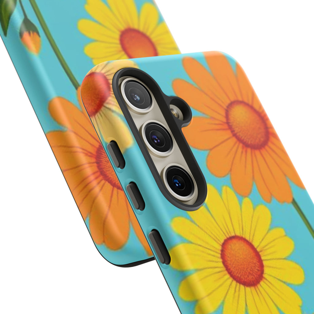 Floral Daisy Tough Case for Android