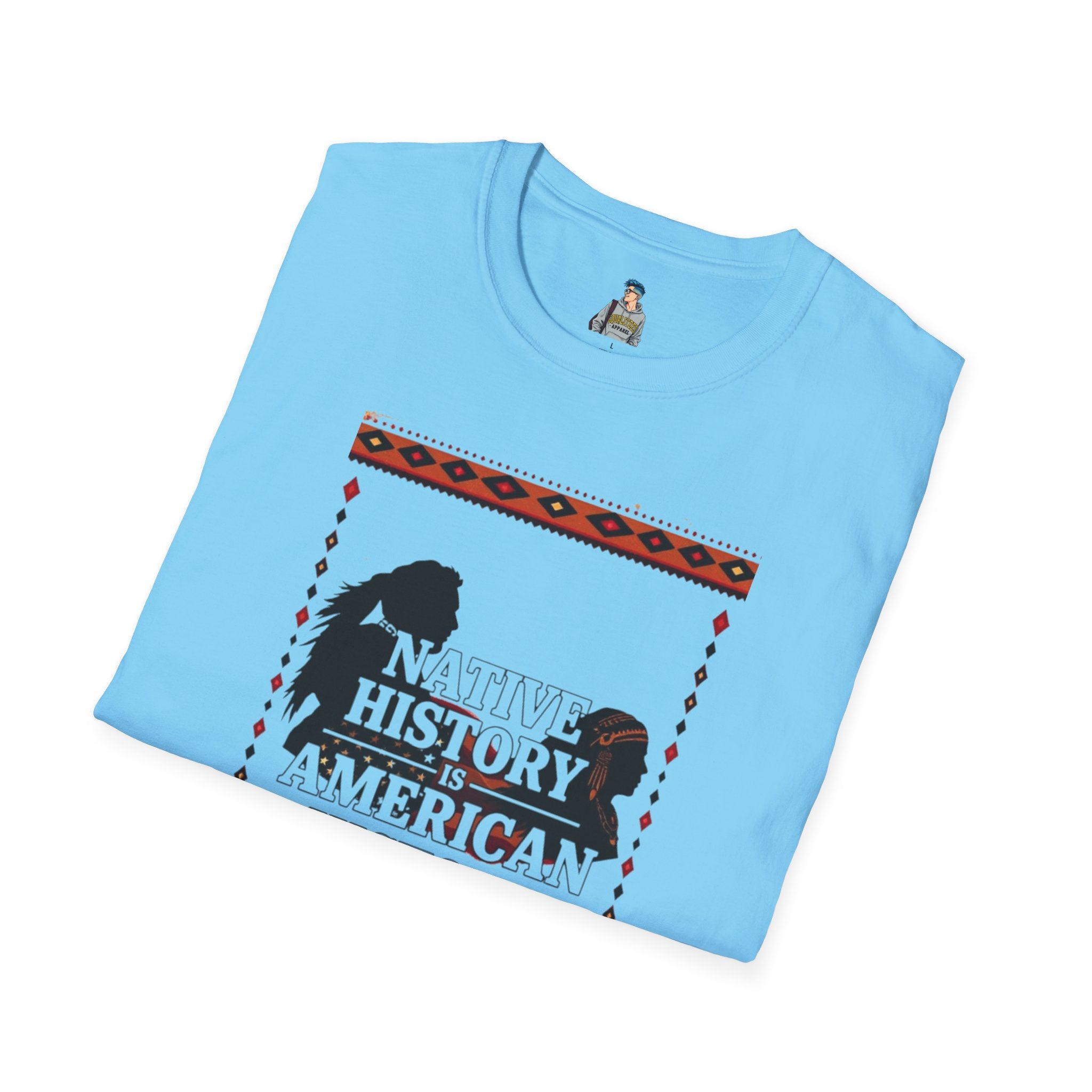 Native History is American History Unisex Softstyle T-Shirt | Cultural Awareness Tee
