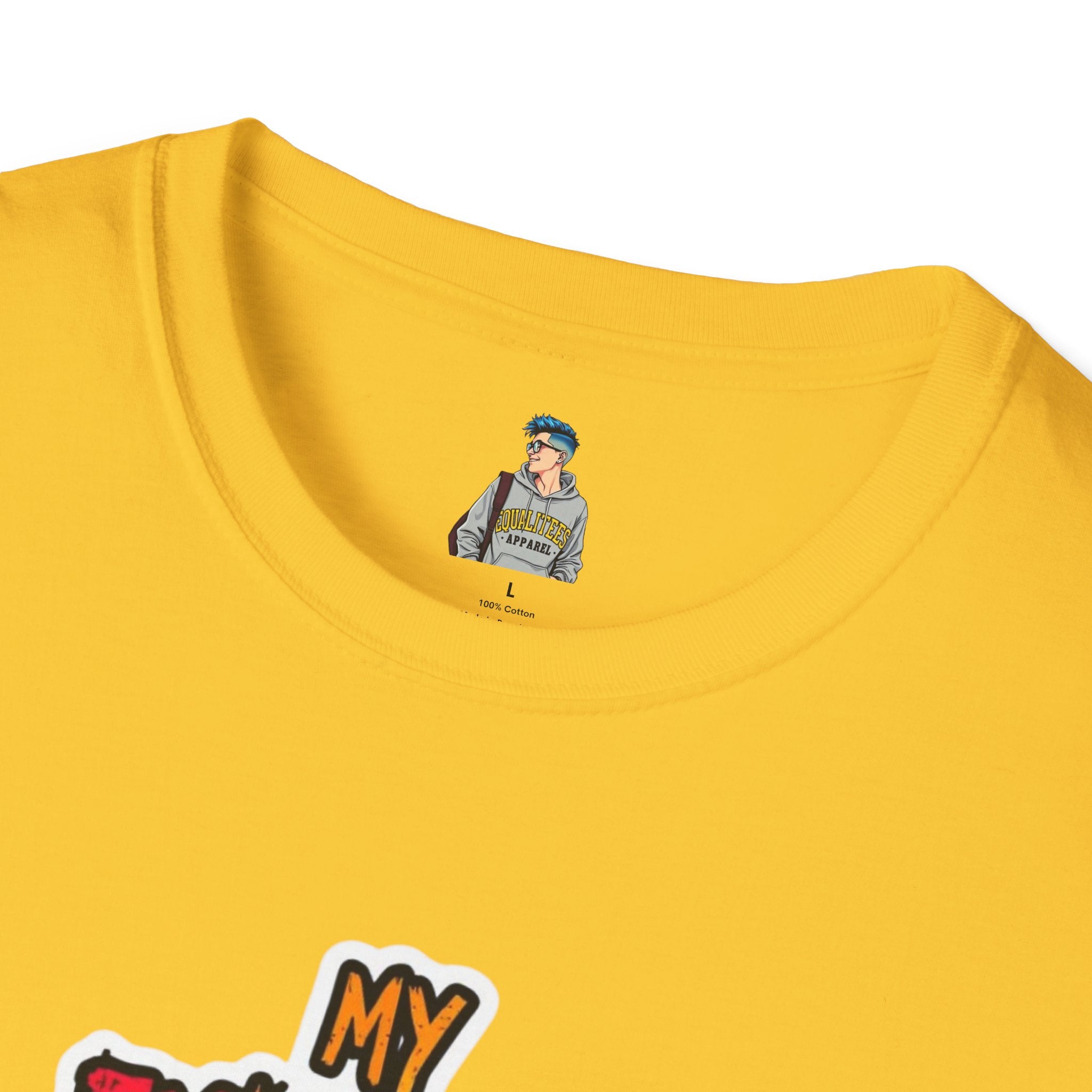 My Existence is Resistance Unisex Softstyle T-Shirt - Empowerment & Self-Expression Wear